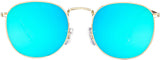 Damen runde Sonnenbrille Klein LO11